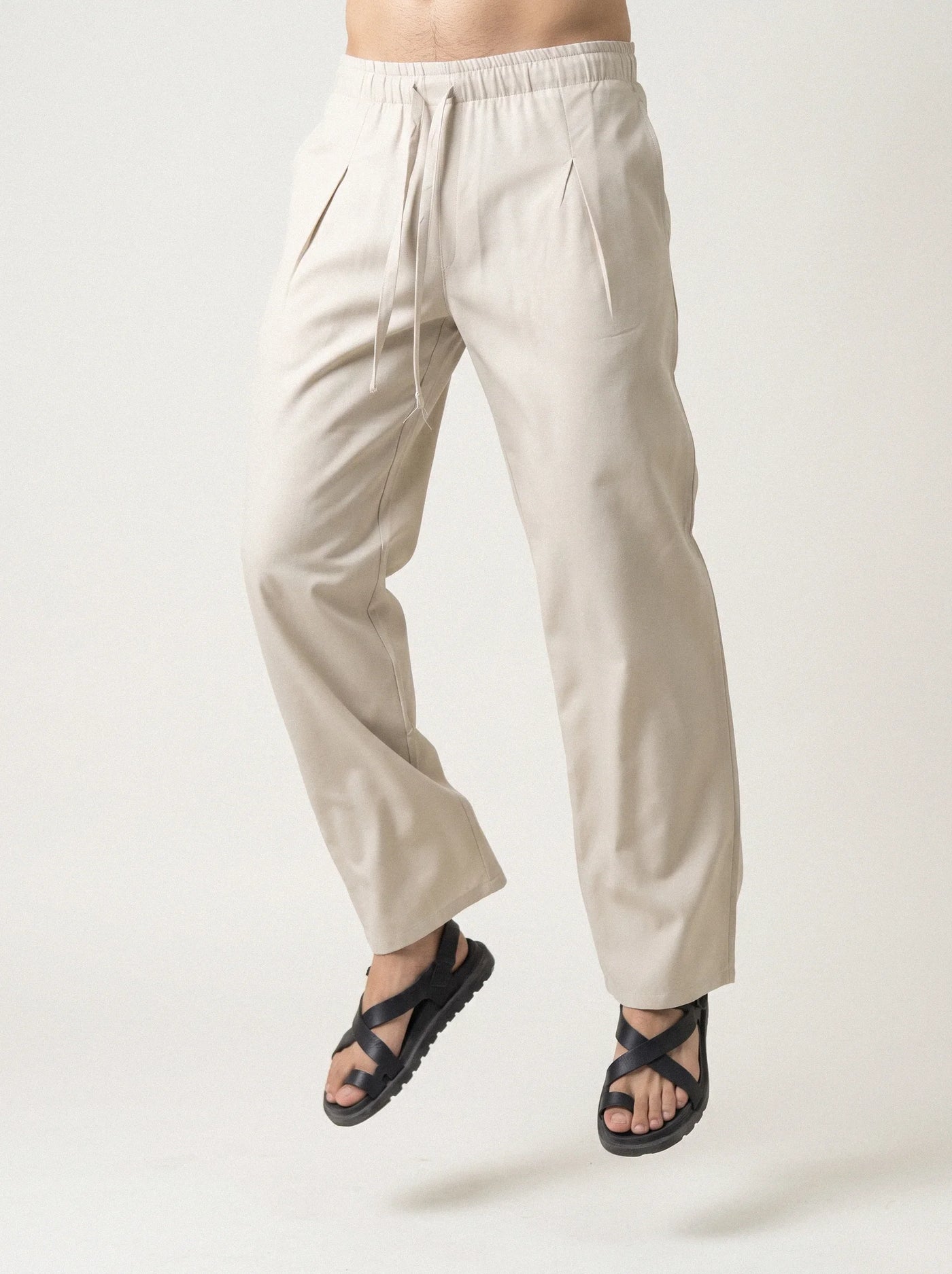 Extra-Long Wide-Leg Trousers
